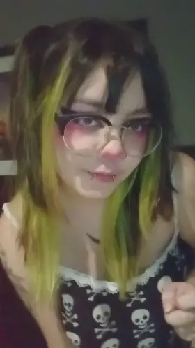 Do you like emo girls with big boobs and huge areolas?