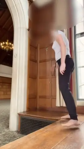 Undressing at work makes my heart race, as I nearly get caught