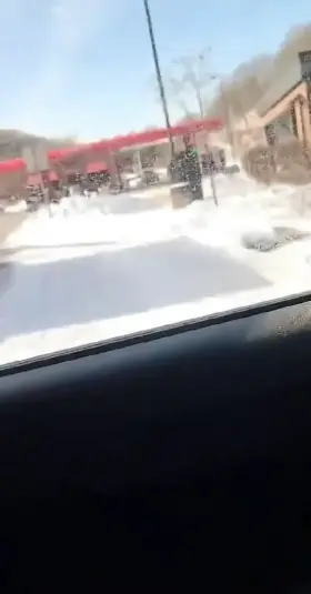 It snowed! Cum keep my cock warm?