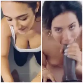 Eva Lovia With Her Husband / With Jason Brown