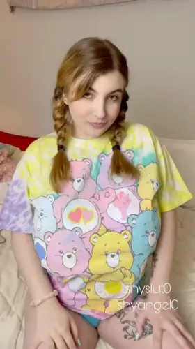 they’re so heavy, hold them for me?