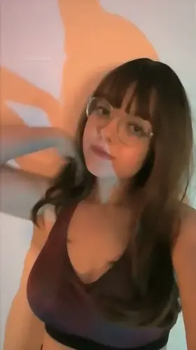 Little slut with big tits loves to spread her legs for you��