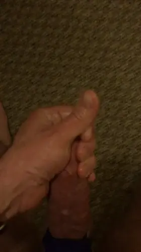 Testing out the cock ring [M]