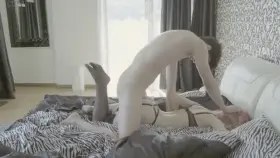 Its hot when finishes in her mouth!