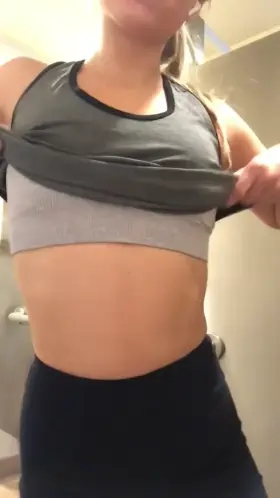 When I get horny at the gym 😈