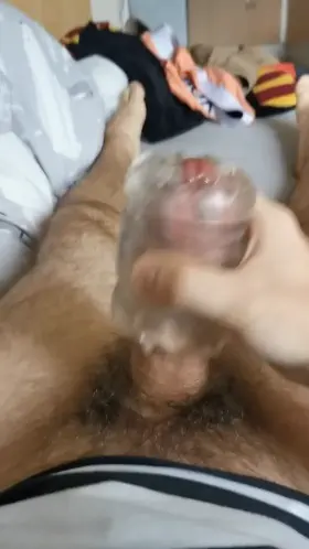 Had heavier cum, but making lots of mess lately