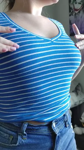 I got a couple of breasts that you can feast on tonight!