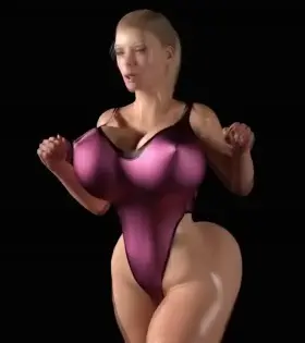 Mesmerizing Bounce (Serge3dx) [Serge3dx Original Character]