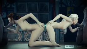 Margaery & Daenerys (Wanksy)