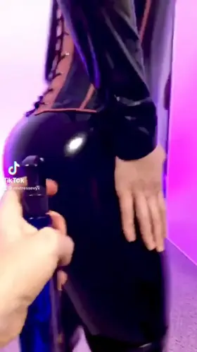 Made one of my sub boys shine me up before a shoot. Who’s next?