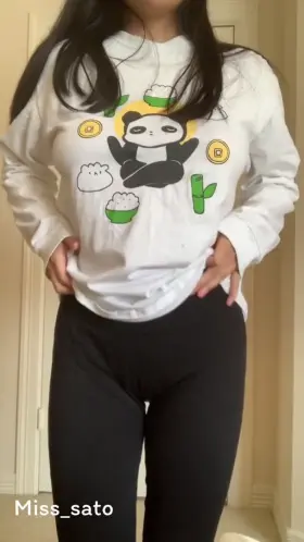 Do you like my sweatshirt?