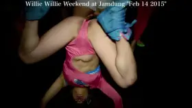 Spreading it wide in the club