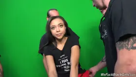 Adriana Maya Jerks Off Costars While Being Interviewed