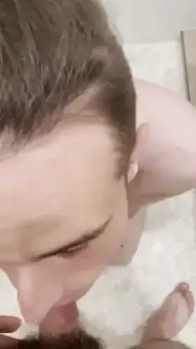 First time swallowing; he told me I took it like a champ