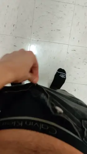 He needed some air. Who am I to say no?