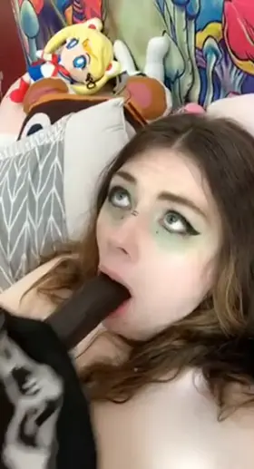 I suck my bbc dealer in full sissy make up for weed on 🍃4/20🍃rp