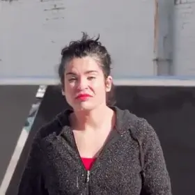 Husband filming me doing a public cumwalk - Sammi Starfish