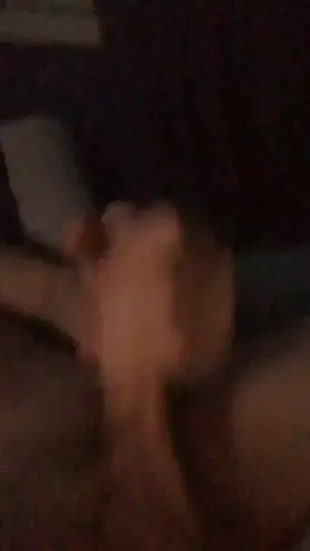 Love when it just flows down my cock