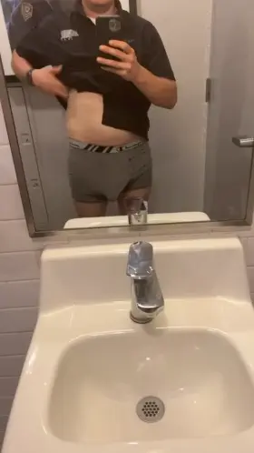 Quick work bathroom flash