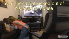 She's making sure he's ready for the day