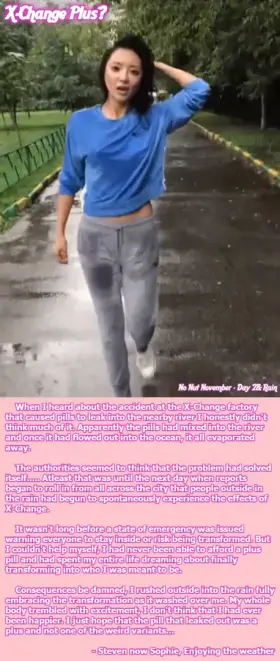 Steven now Sophie, Enjoying the weather | No Nut November - Day 28: Rain