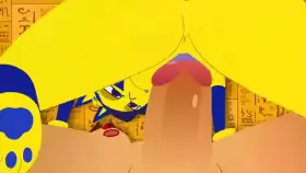 Ankha gets her womb filled (Zone) [Animal Crossing]