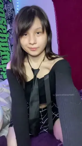 this is what i’m hiding under my top! 💜