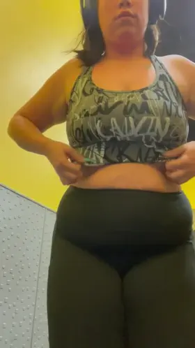 Baring it all at the gym