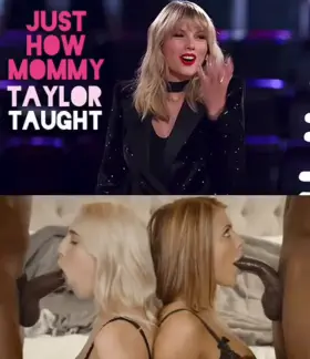 My group project for Taylor Swift's blowjob class is really cumming together 😘