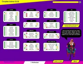 BDSM lists and tasks from Couples trainer 0.0.8 (Wolfended)