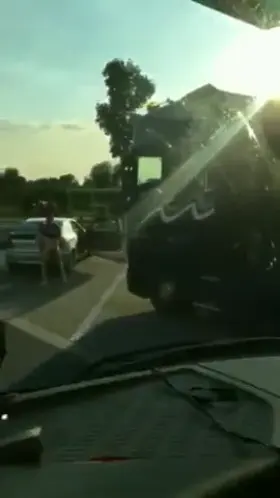 Two-fisted Trucker Tex Tirebiter Takes On A Trashy Tart In A Turgid Truckstop Tryst