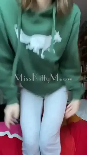 I love hoodies cause you can hide anything underneath [f]