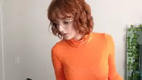 Velma finds a slimy tentacle! (Sweet Nymph) [Scooby Doo]