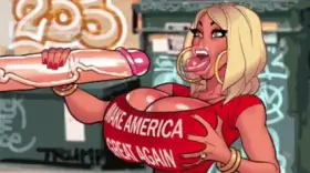 Ashley gets a huge load