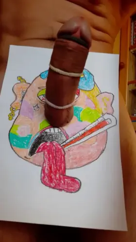 This contaminated picasso is sick, his nose is completely blocked, which can empty it 🤧🤧🤧