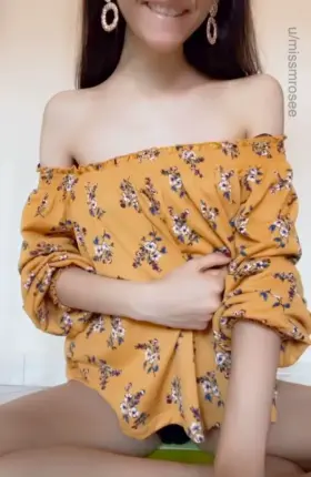 Ready for the smallest titty reveal of the day?