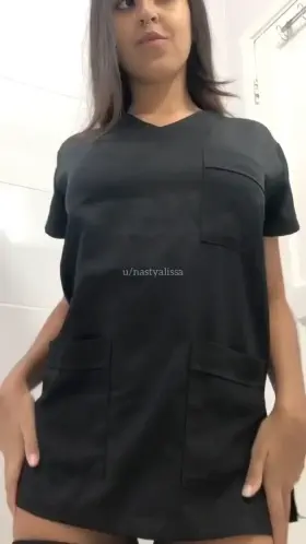 would you play with my titties while I examine you?