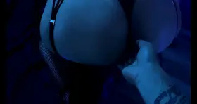 Girl with great ass getting fucked in a thong POV
