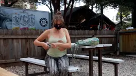 Removing the worst parts of this tank top haha