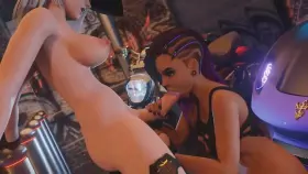 Futa Ashe fucks Sombra