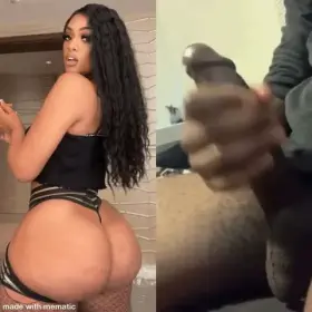 “All that milk for my butt daddy?”