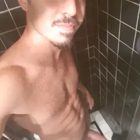 In the shower hehe