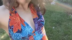 Getting some sun on the little boobies