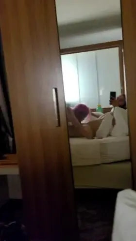 Mirror fun with [m]y filthy [f]riend