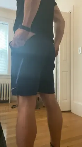 Getting in some squats