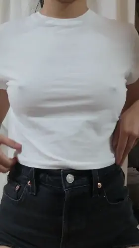 should we play with my boobs together instead? 😉