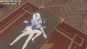 Ayaka Ride Venti (Tracer3D )[Genshin impact]
