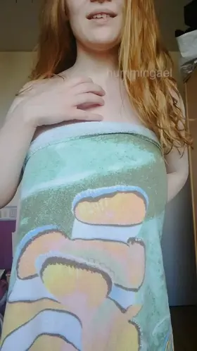 I wonder what's hiding under this towel...
