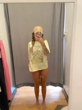You can join me in the fitting room if you want to..