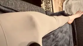 Deep tissue massage in my leggings